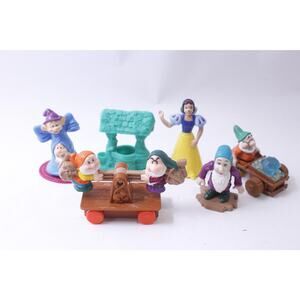 McDonald's Happy Meal, Snow White and the Seven Dwarfs, PVC Figures, Set of 10